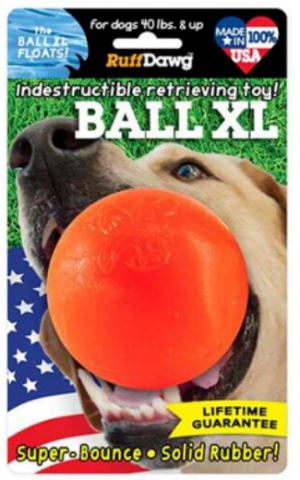 בית החיות נהריה - חנות חיות ומספרה צעצועים לכלבים כדור XL - אחריות לכל החיים