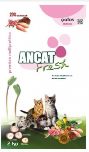 בית החיות נהריה - חנות חיות ומספרה מזון חתולים ANC חתולים קיטן 2 ק"ג