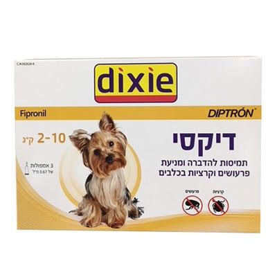 תמיסת דיקסי לכלב 2-10 ק"ג